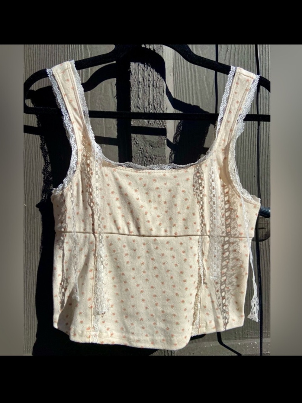 NEW Cute Lace Accent Women's Camisole